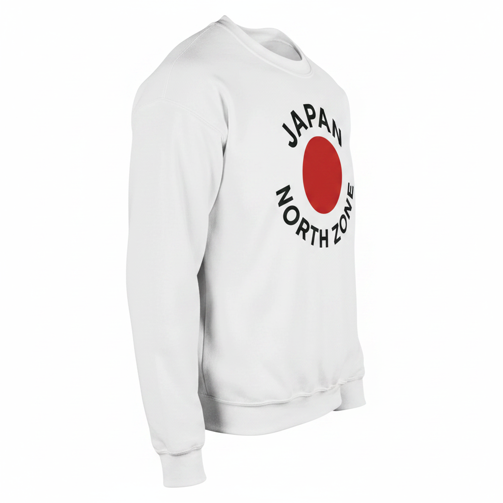 SUDADERA NORTH ZONE JAPANDESIGN